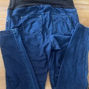 Maternity Size S is Blue Denim Leggings